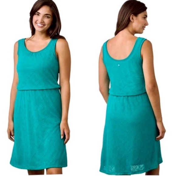 Prana Dresses & Skirts - PrAna Mika Burnout Blouson Tank Dress